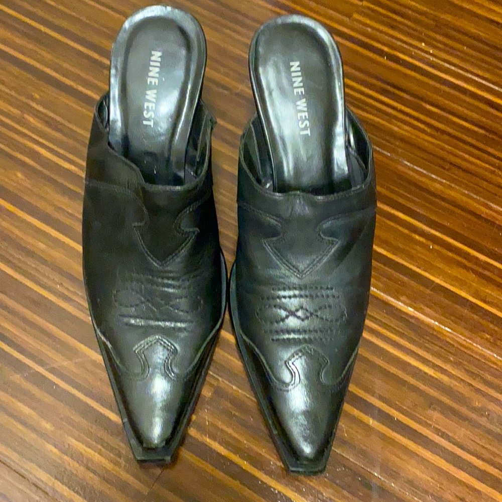 Nine West Western Mule